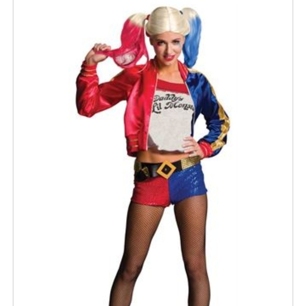 NEW Adult Harley Quinn Cosplay Or Hallowee  Costume